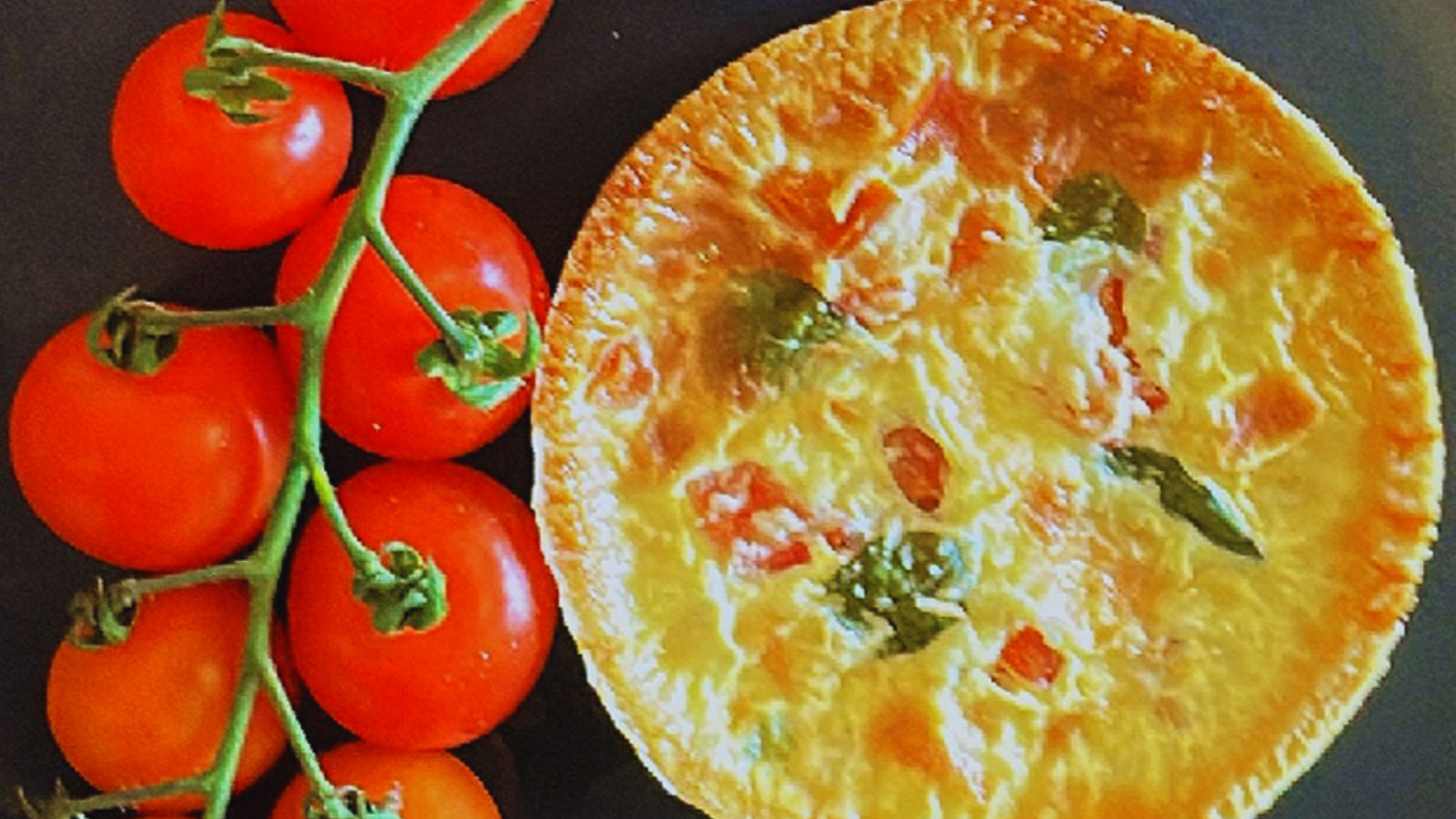 Quiche Caprese