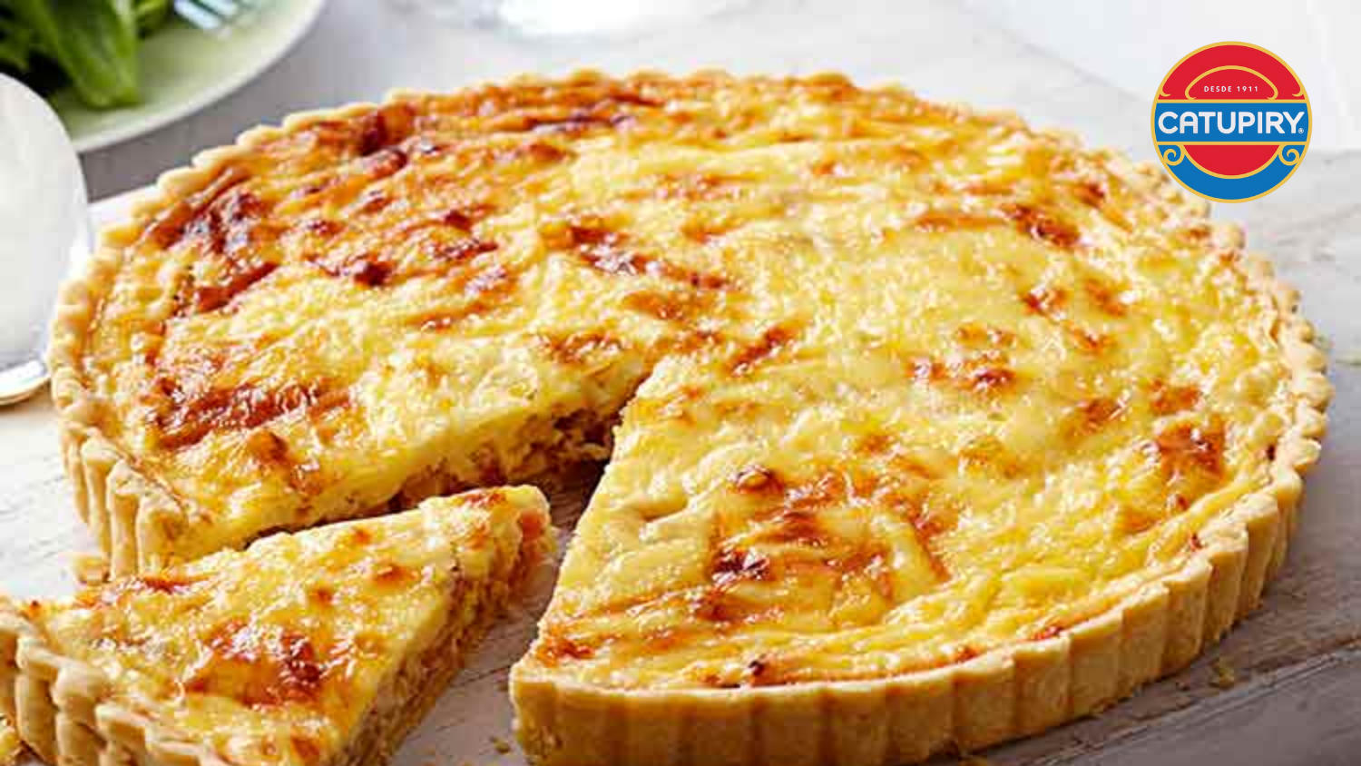 Quiche Frango com Catupiry Original